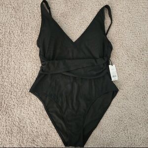 Stylish Black Womens One Piece Swimsuit